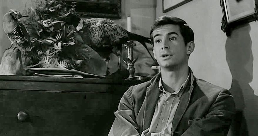"A boy's best friend is his mother." Norman Bates/Anthony Perkins in Psycho (1960)