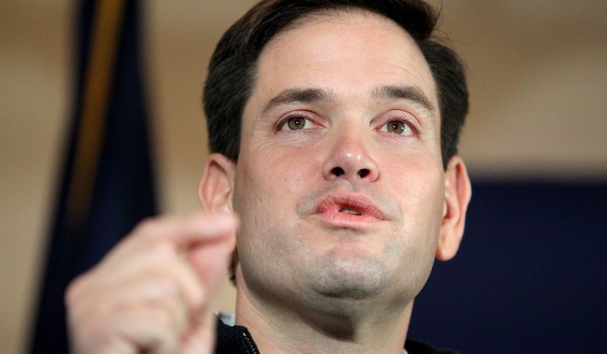 Sen. Marco Rubio of Florida says he is open to a convention but fears a &quot;runaway&quot; assembly where delegates try for a wholesale rewrite of the Constitution — sort of what happened in 1787. (Associated Press)