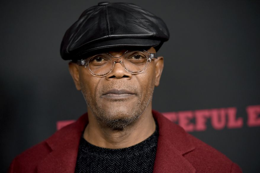 Samuel L. Jackson arrives at the Los Angeles premiere of "The Hateful Eight" at the Cinerama Dome on Monday, Dec. 7, 2015. (Photo by Chris Pizzello/Invision/AP) ** FILE **