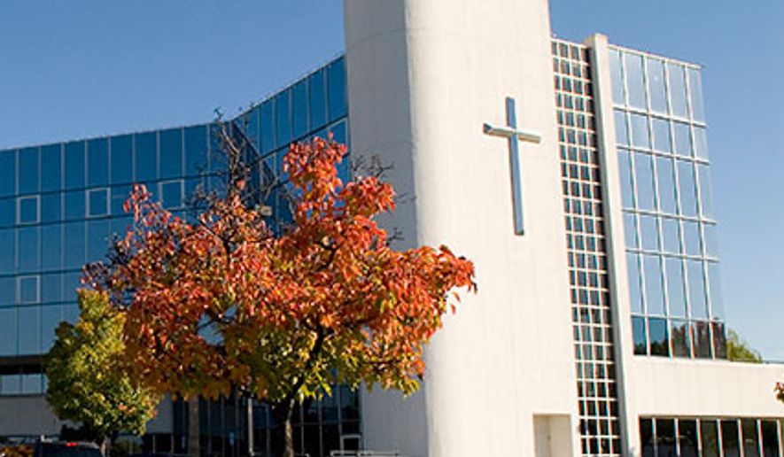 Mercy Medical Center in Redding, Calif. (Image courtesy of Dignity Health)