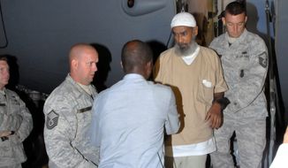 Transferred from Guantanamo in 2012, Ibrahim al-Qosi has emerged as the face and voice of Al Qaeda in the Arabian Peninsula, a group focused on attacking the U.S. On Sunday al-Qosi issued a chilling audio message urging Muslims to carry out deadly attacks on New York and Paris. (Associated Press)
