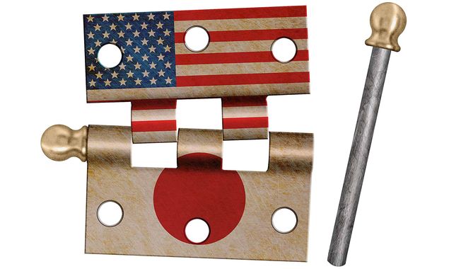U.S. — Japan Alliance Adjustment Illustration by Greg Groesch/The Washington Times