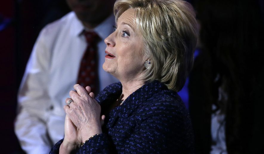 Democratic presidential candidate, Hillary Clinton gestures as she speaks during the Brown &amp; Black Forum, Monday, Jan. 11, 2016, in Des Moines, Iowa. (AP Photo/Charlie Neibergall)