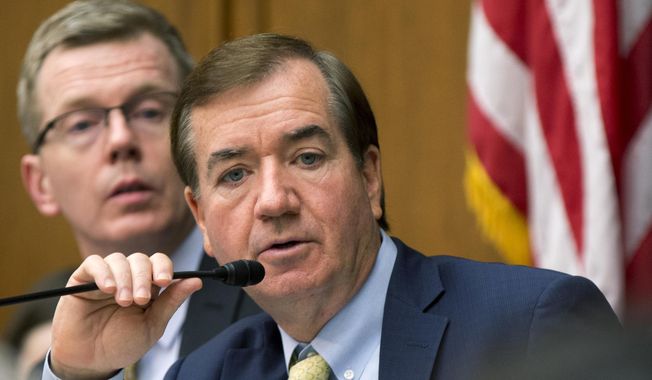 House Foreign Affairs Committee Chairman Ed Royce, California Republican, speaks on Capitol Hill in Washington on Jan. 7, 2016. (Associated Press) **FILE**
