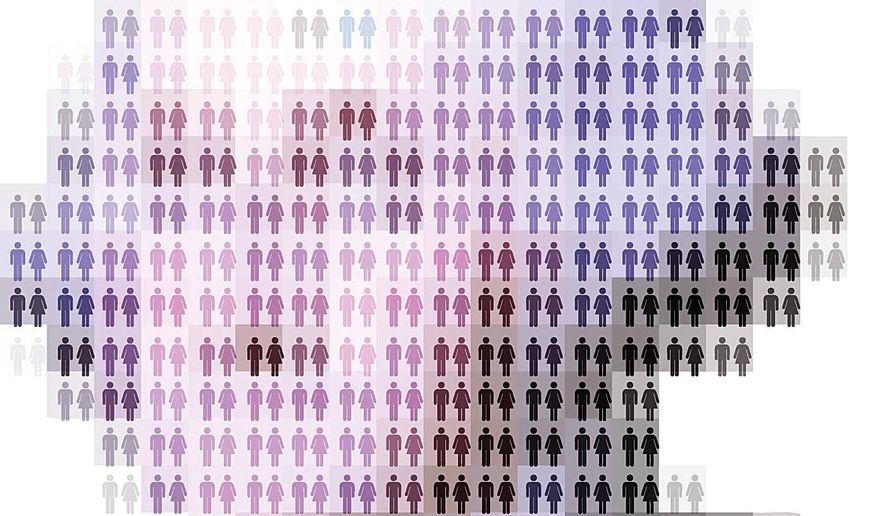 A Nation Forged from a Wide Array of People Illustration by Linas Garsys/The Washington Times