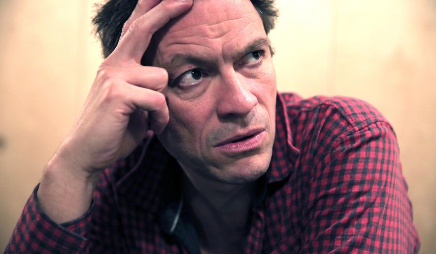 In this photo taken on Thursday, Jan. 21, 2016, British actor Dominic West poses for a portrait during an interview by the Associated Press in central London. Dominic West would like to be the next James Bond. But he's worried you think of him as a cad. The debonair British actor nurtures a dream of playing 007, but in the meantime he's relishing the chance to be a smooth-talking sexual schemer onstage in "Les Liaisons Dangereuses." The Josie Rourke-directed production at London's Donmar Warehouse will be broadcast live in British and U.S. movie theaters Thursday, Jan. 28 with repeat screenings around the world over the coming weeks. (AP Photo/Alastair Grant)