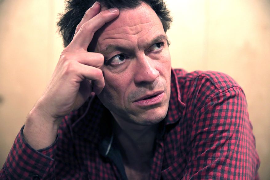 In this photo taken on Thursday, Jan. 21, 2016, British actor Dominic West poses for a portrait during an interview by the Associated Press in central London. Dominic West would like to be the next James Bond. But he's worried you think of him as a cad. The debonair British actor nurtures a dream of playing 007, but in the meantime he's relishing the chance to be a smooth-talking sexual schemer onstage in "Les Liaisons Dangereuses." The Josie Rourke-directed production at London's Donmar Warehouse will be broadcast live in British and U.S. movie theaters Thursday, Jan. 28 with repeat screenings around the world over the coming weeks. (AP Photo/Alastair Grant)