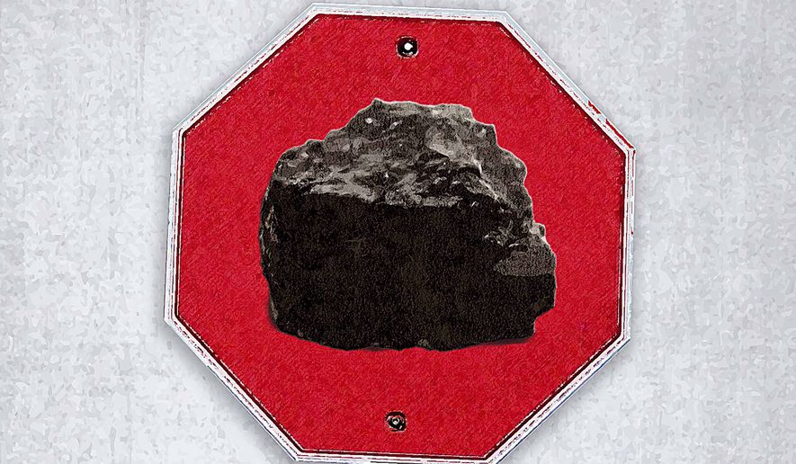 Laws to Stop Coal Production Illustration by Greg Groesch/The Washington Times