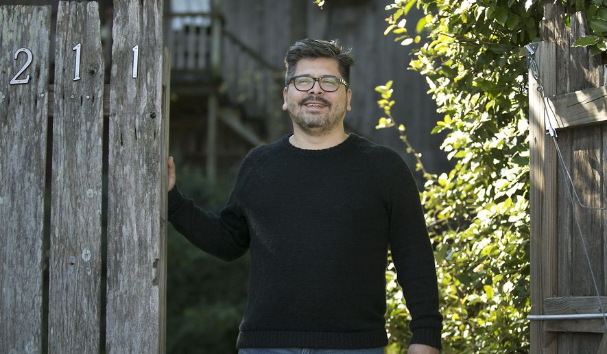 In this Jan. 13, 2016 photo, Robert Reyes appears outside his apartment in north Austin. In the spring of 2015, Reyes, then 37, had a stroke and has been fighting to regain all that he lost. He is among an increasing number of younger adults and adolescents having strokes, a public health problem that experts attribute to unhealthy living, including high blood pressure, obesity and poor diets. (Ralph Barrera/Austin American-Statesman via AP)