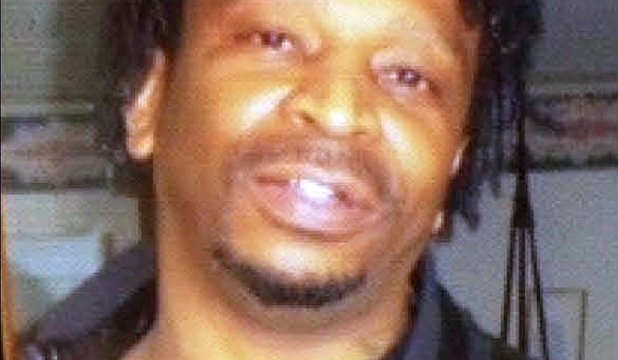 FILE - This undated file photo provided by the Los Angeles County Sheriff's Department shows inmate Steven Lawrence Wright. The department says Wright, a murder suspect mistakenly released from jail Jan. 30, 2016, has been captured in Nevada. The department says detectives learned Monday, Feb. 8, 2016 that Wright might be hiding in a Boulder City hotel and requested assistance from the FBI and local police departments. Wright was taken into custody without incident.(Los Angeles County Sheriff's Department via AP)