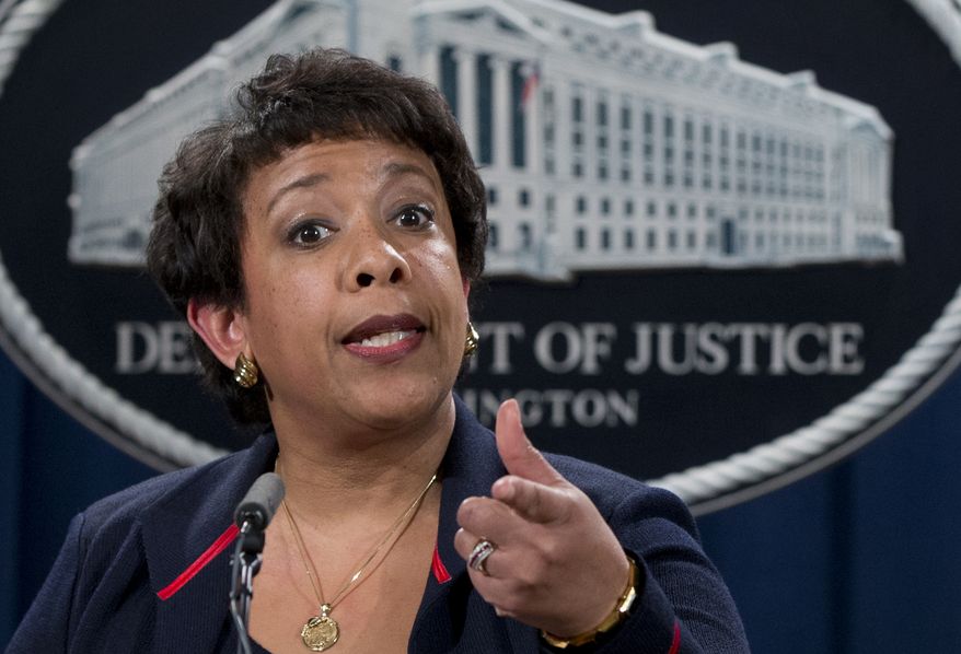 Attorney General Loretta Lynch, who has been mentioned as a possible Supreme Court nominee, will be among the guests representing different generations of civil rights leaders at the White House on Thursday. (Associated Press/File)