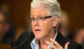 EPA administrator Gina McCarthy has apologized on behalf of the agency for the Gold King Mine spill and pledged to clean up the contamination. (Associated Press)