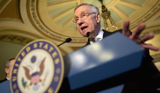 &quot;Deportation means death for some of these people,&quot; said Senate Minority Leader Harry Reid, defending the Democrats&#39; wishes to provide free immigration attorneys for illegals threatened with dismissal out of the U.S. (Associated Press)