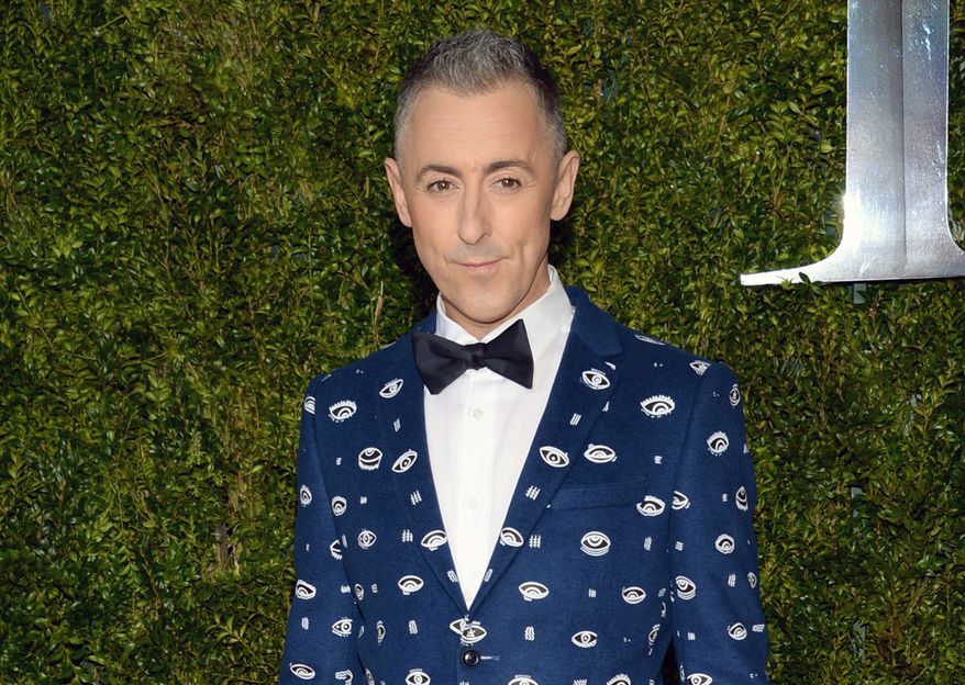 FILE - In this June 7, 2015 file photo, Alan Cumming arrives at the 69th annual Tony Awards in New York. Cumming, who starred in a concert series "Alan Cumming Sings Sappy Songs" at the elegant Cafe Carlyle last summer, has a live CD of the concert and now on a mini tour. (Photo by Evan Agostini/Invision/AP, File)