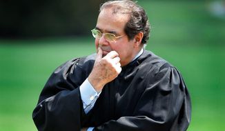 Supreme Court Justice Antonin Scalia leaves an intellectual conservative void on the Supreme Court, one that Republicans are in no hurry for the president to fill. His death Saturday created a political crisis in a pivotal election year. (Associated Press)