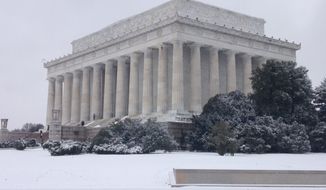 For the Lincoln Memorial, the National Park Service has deferred about $20 million in maintenance. In fiscal 2015, Congress&#39; allocated maintenance budget for the landmark was $490,000. (Ryan McDermott/The Washington Times)