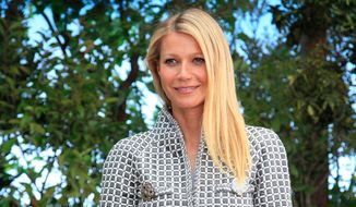 Actress Gwyneth Paltrow poses for photographers before Chanel&#39;s Spring-Summer 2016 Haute Couture fashion collection in Paris in this Jan. 26, 2016, file photo. (AP Photo/Thibault Camus, File)
