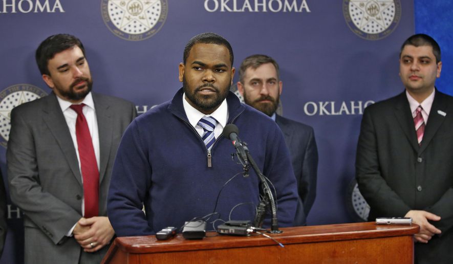 Raja'ee Fatihah, an Army reservist who was asked to leave a gun range in Oklahoma after identifying himself as a Muslim, sued the owners. (The Oklahoman via Associated Press/File)