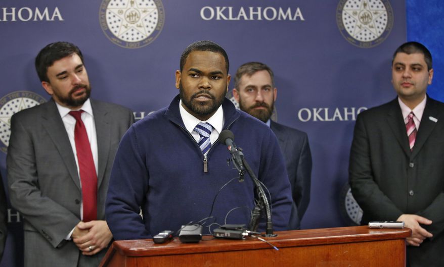 Raja'ee Fatihah, an Army reservist who was asked to leave a gun range in Oklahoma after identifying himself as a Muslim, sued the owners. (The Oklahoman via Associated Press/File)