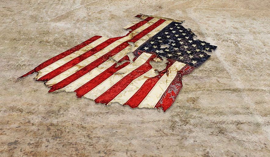 Nation of Despair Illustration by Greg Groesch/The Washington Times