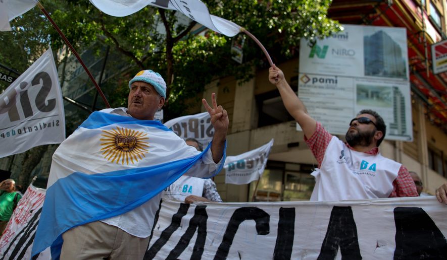 In the first strike against the new government of Argentina&#39;s President Mauricio Macri, workers blocked streets in Buenos Aires and around the country, but the protest paled in comparison to two general strikes in 2015. Commentators focused more on the failure by protesters Wednesday to garner support from major labor federations. (Associated Press)