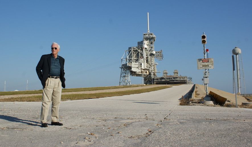 Apollo astronaut Gene Cernan in a scene from "The Last Man on the Moon." (space.com)