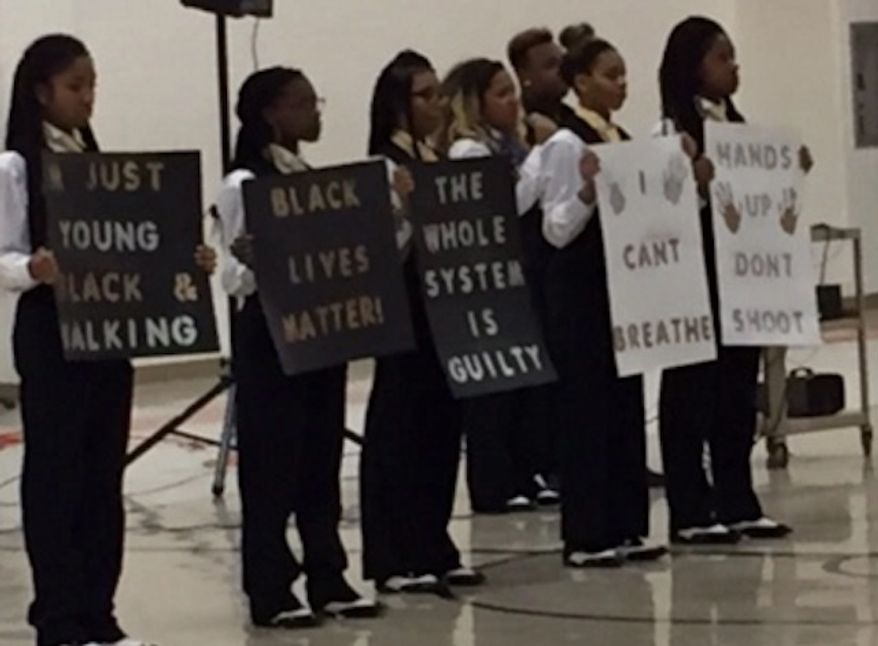 A Dallas area middle school is apologizing for a Black History Month presentation given by students last week that Rowlett Police Chief Mike Brodnax said was a "direct attack" on law enforcement. (CBS 11)