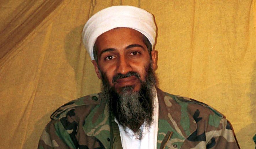 In this undated file photo, Osama bin Laden is seen in Afghanistan. (AP Photo) ** FILE **