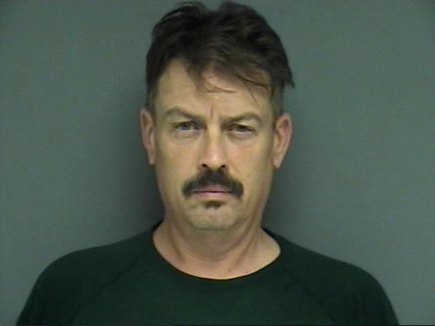 This undated booking photo provided by the Calhoun County Sheriff's Office shows David Pirritano, in Anniston, Ala. Pirritano allegedly fathered a child with his stepdaughter, fled to Europe and told the owner of a Croatian bed and breakfast that he was a fugitive and wanted to join Syrian rebels in their fight against ISIS. Pirritano fled in June and has been returned to east Alabama to face charges of rape and other offenses. He is being held on $100,000 cash bond. (Calhoun County Sheriffs Office via AP)