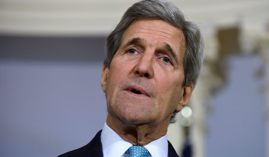 The House of Representatives approved 393-0 a resolution declaring as &quot;genocide&quot; atrocities committed by the Islamic State against Christians, sending a strong signal to Secretary of State John F. Kerry, who has been deliberating for months. (Associated Press)