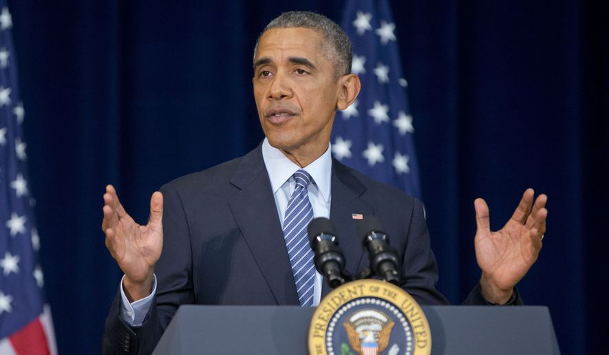 &quot;There are those who criticize our commitment to diplomacy, for investing so much effort in trying to resolve conflicts that seem intractable,&quot; President Obama said. &quot;But here&#39;s the truth: Conflicts and wars do not end on their own. Breakthroughs do not just happen. Agreements don&#39;t write themselves. It takes diplomacy, being willing to sit down with others.&quot; (Associated Press)