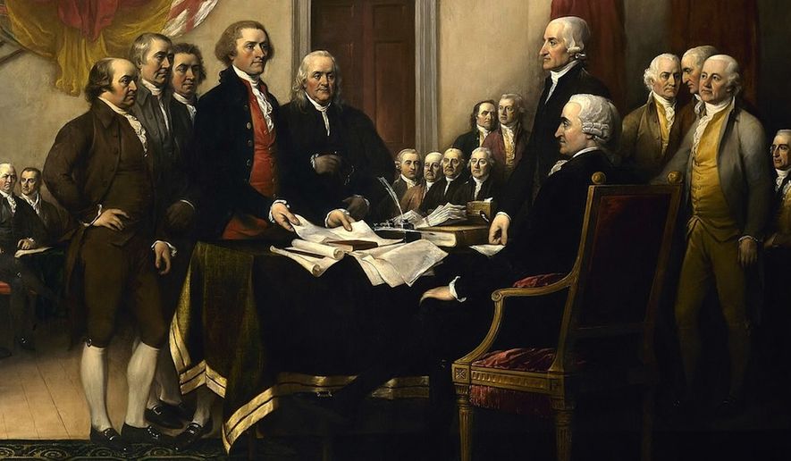 Declaration of Independence by John Trumbull.
