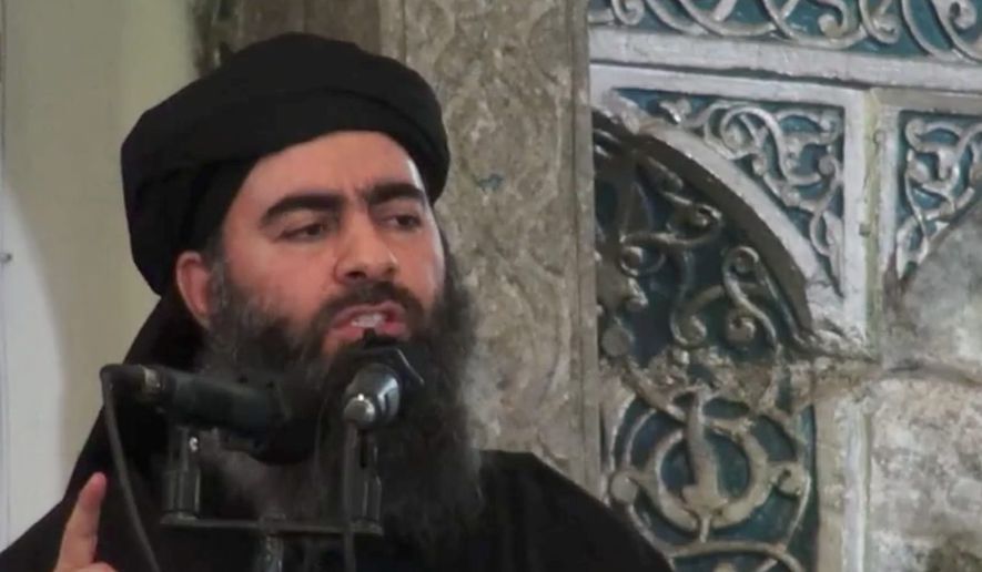 Abu Bakr al-Baghdadi has been a target of U.S. military and intelligence officials since he emerged as the so-called &quot;caliph&quot; of the Islamic State in 2014. (Associated Press)