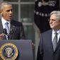 President Obama is on a media blitz to pressure the Senate Republican leadership to schedule a confirmation hearing and vote on Judge Merrick Garland, who has been waiting seven weeks for action. (Associated Press/File)
