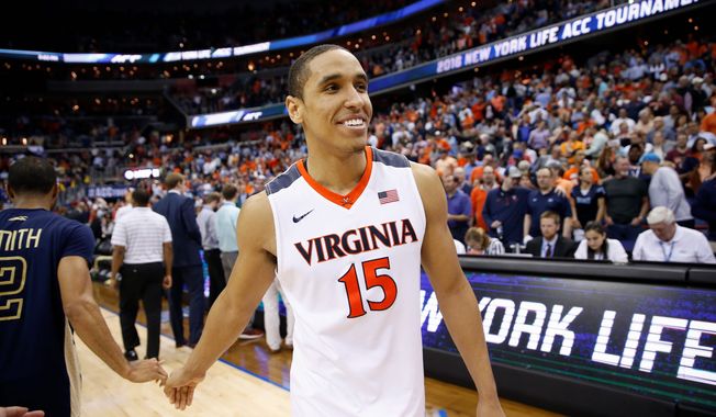 ACC player of the Malcolm Brogdon&#x27;s defense of a surprise Butler scoring threat changed the second-round victory. (Associated Press)