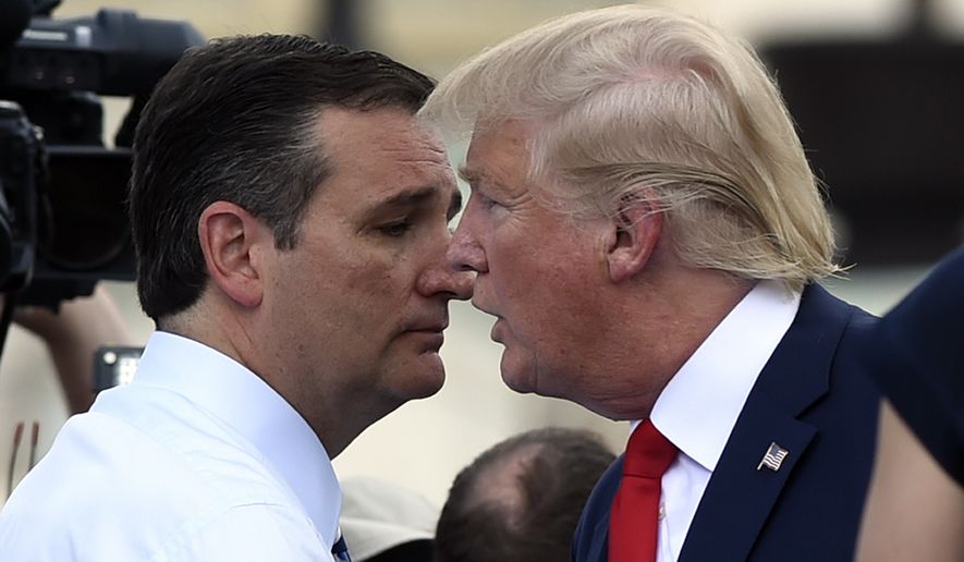 The relationship between Ted Cruz and Donald Trump has deteriorated dramatically since last year, when pundits said Mr. Cruz appeared to be striking up a &quot;bromance&quot; with the billionaire businessman. (Associated Press)