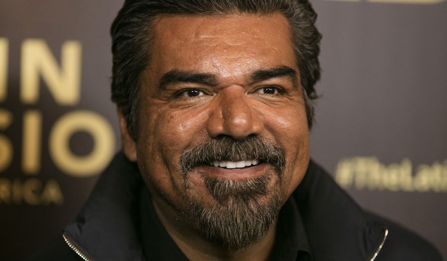 FILE - In this Nov. 10, 2015 file photo, comic George Lopez attends the premiere of the HBO documentary, "The Latin Explosion: A New America", at the Hudson Theatre, in New York. Lopez says he plans to use his recent high-tech tiff with San Antonio as fodder for his new comedy on TV Land, which is loosely based on his life. (Photo by Ben Hider/Invision/AP, File)