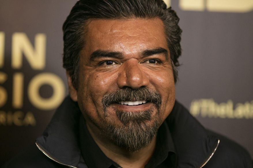 FILE - In this Nov. 10, 2015 file photo, comic George Lopez attends the premiere of the HBO documentary, "The Latin Explosion: A New America", at the Hudson Theatre, in New York. Lopez says he plans to use his recent high-tech tiff with San Antonio as fodder for his new comedy on TV Land, which is loosely based on his life. (Photo by Ben Hider/Invision/AP, File)