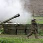 Flare up: Azerbaijan&#x27;s Defense Ministry announced a unilateral cease-fire Sunday against the separatist region of Nagorno-Karabakh, but rebel forces said that they continued to come under fire. (Associated Press)