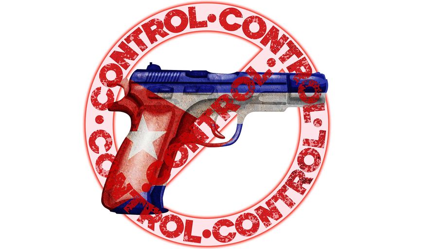 Gun Control, Cuban Style Illustration by Greg Groesch/The Washington Times