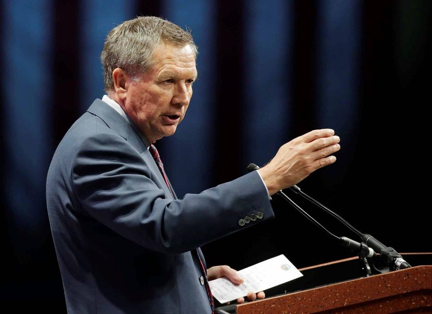 Ohio Gov. John Kasich (Associated Press) ** FILE **