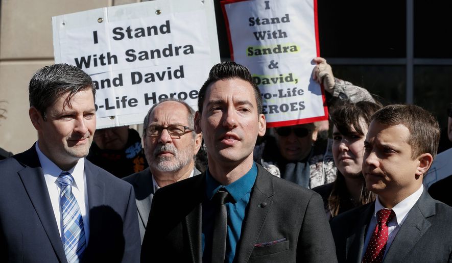 Anti-abortion activist David Daleiden, whose organization has released undercover videos inside Parent Parenthood clinics, said new testimony discredits its claims that their &quot;baby parts scheme operated legally.&quot; (Associated Press) ** FILE **