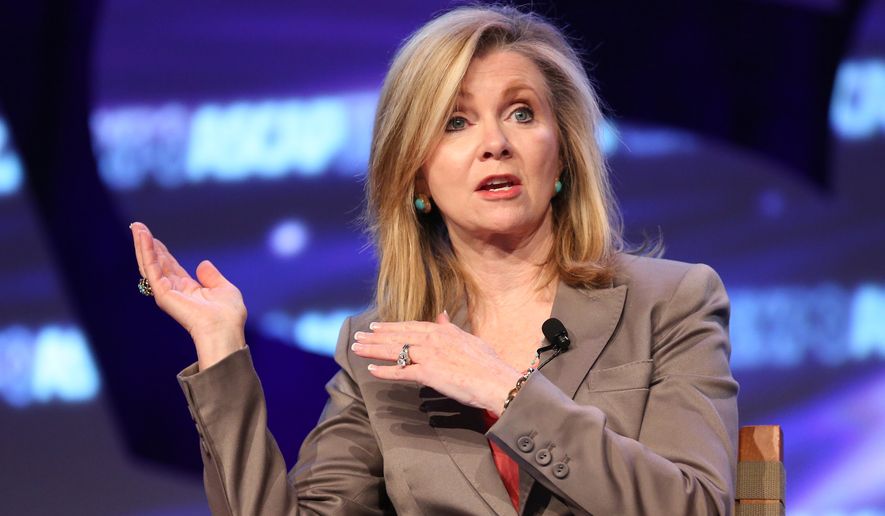 “The analytical coldness with which [Hillary Clinton] dismissed rights of unborn children reveals a type of hardened core that shocks the conscience,” said Rep. Marsha Blackburn, Tennessee Republican. (Associated Press)