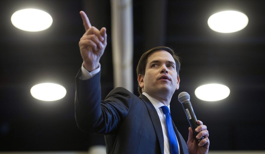 Sen. Marco Rubio, Florida Republican (Associated Press/File)