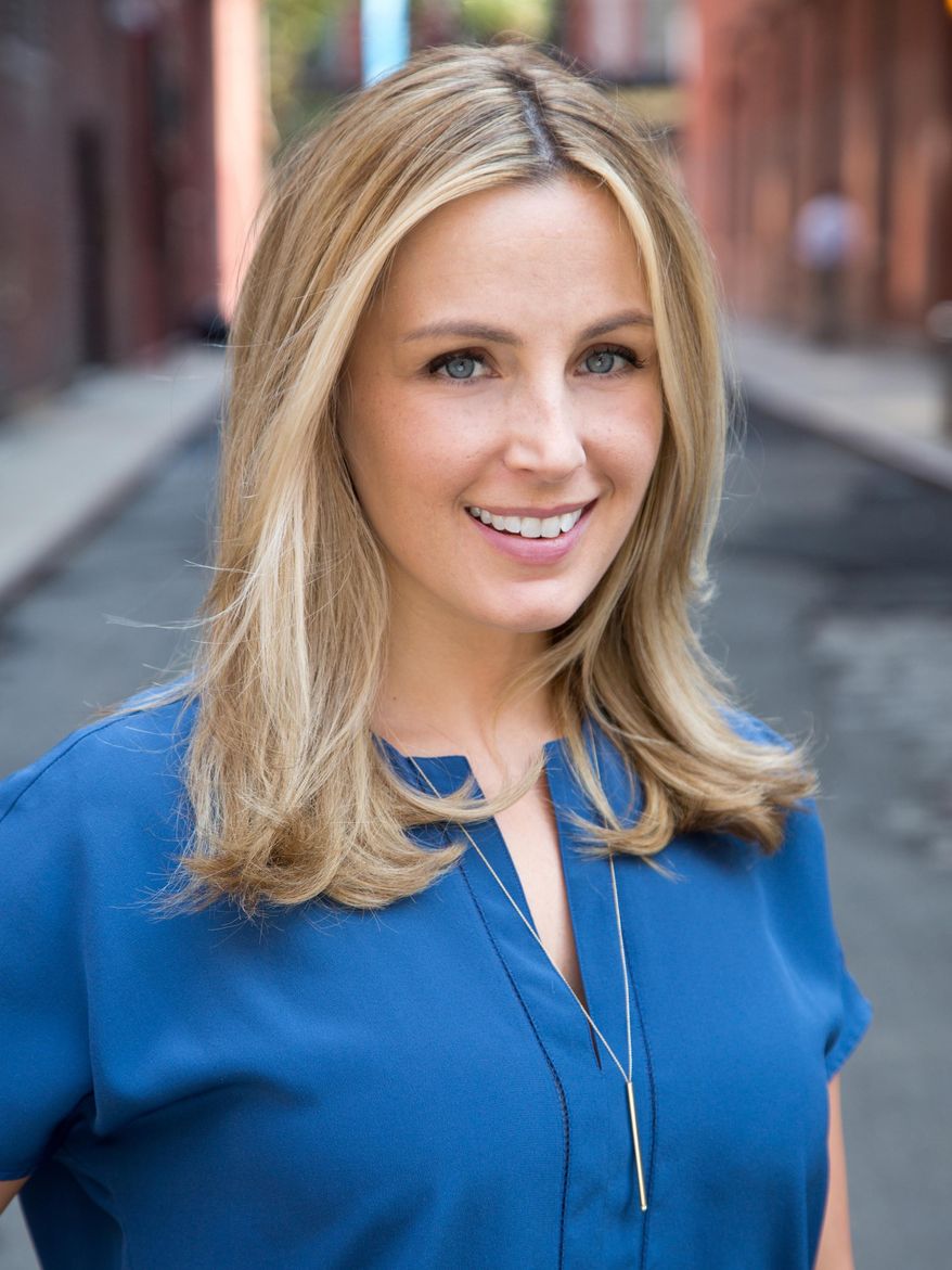 This undated photo provided by courtesy of Simon & Schuster shows author Jessica Knoll. Knoll, who posted an open letter saying the gang rape her character endured in the best-selling "Luckiest Girl Alive" was based on her own experience in high school says the past few days have been a "whirlwind." Knoll told a Wednesday night, April 6, 2016, gathering of 50 friends and fans at a Barnes & Noble bookshop in New York the response to her essay has been intense and overwhelmingly positive. (Leslie Hassler/Simon & Schuster via AP)
