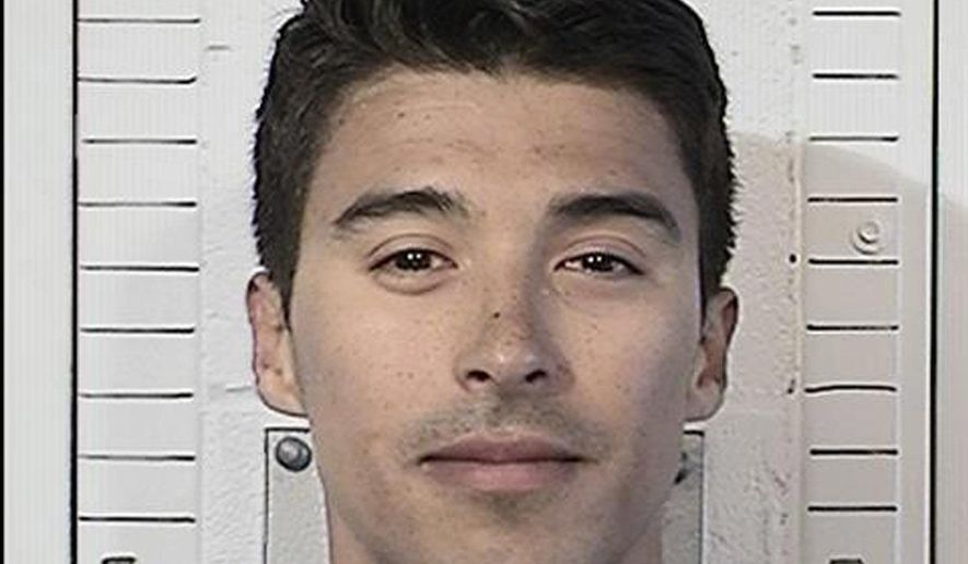 This April 7, 2016 photo provided by the California Department of Corrections and Rehabilitation shows Esteban Nunez. The California Department of Corrections and Rehabilitation said Friday, April 8, 2016, that Nunez, son of former California Assembly Speaker Fabian Nunez, D-Los Angeles, will be paroled within a week. Nunez, who was sentenced to a 16-year sentence for manslaughter, had his sentence reduced to seven years by former Gov. Arnold Schwarzenegger. (California Department of Corrections and Rehabilitation via AP)