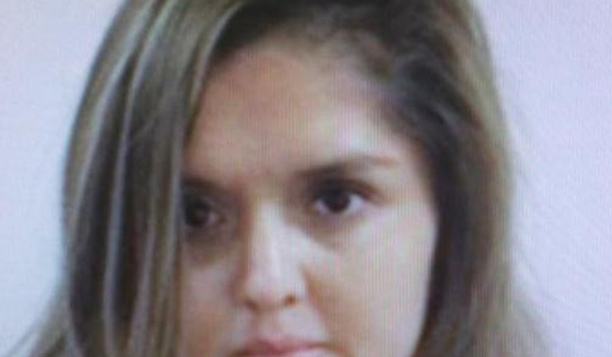 FILE - This undated handout file photo provided by the FBI shows Brenda Delgado. Mexican prosecutors on Friday, April 8, 2016, said they have detained, Delgado, a woman on the FBI's 10 Most Wanted fugitives list for the killing of a dentist in Texas. Delgado was detained at a house in the city of Torreon, in northern Coahuila state, according to the Attorney General's Office. (FBI via AP, File)