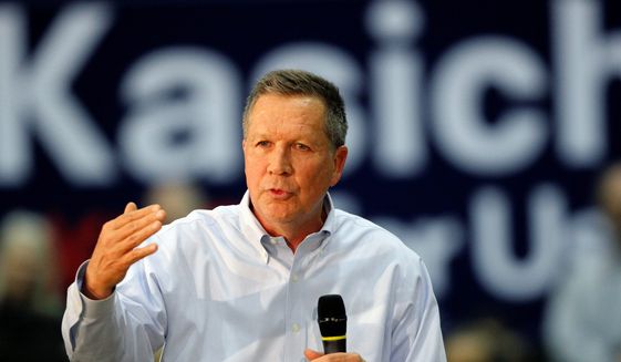 Ohio Gov. John Kasich&#39;s campaign has released several ads that specifically targeted Sen. Ted Cruz. (Associated Press)