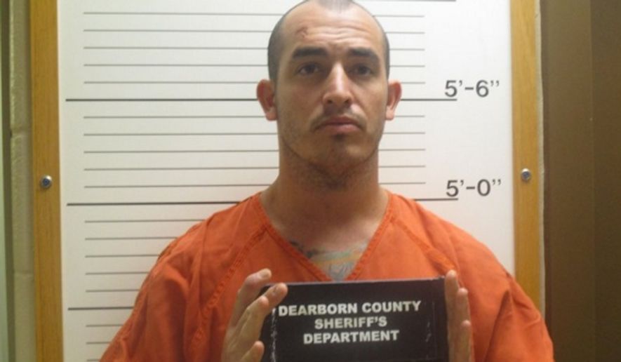 Andrew Tahmooressi, a U.S. Marine Corps veteran who was imprisoned for over a year in Mexico, was arrested in Indiana for drug possession. (Image: Dearborn County Sheriff&#x27;s Office). 
