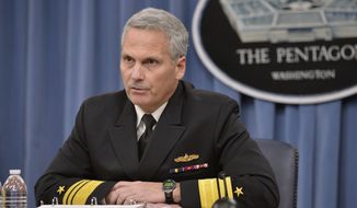 Vice Adm. James Syring told a House Armed Services subcommittee on strategic forces hearing that he lacks the funding to counter hypersonic missile threats but that money has been requested in the current defense authorization bill to deal with the threat. (Department of Defense)